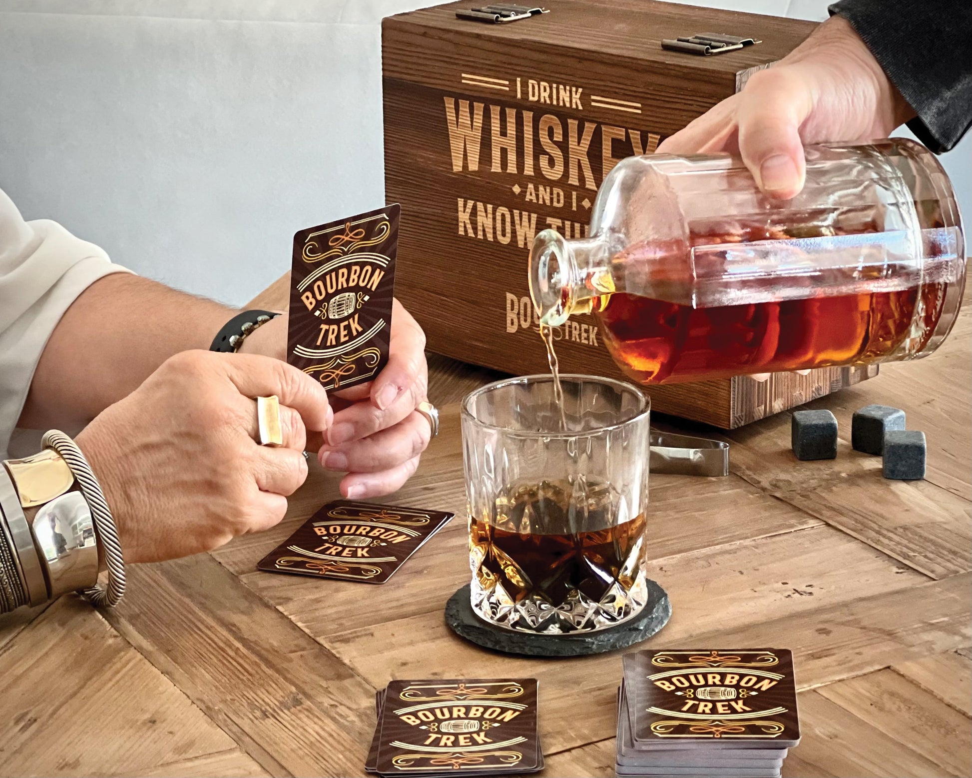 BourbonTrek #1 Bourbon Trivia Game - BourbonTrek