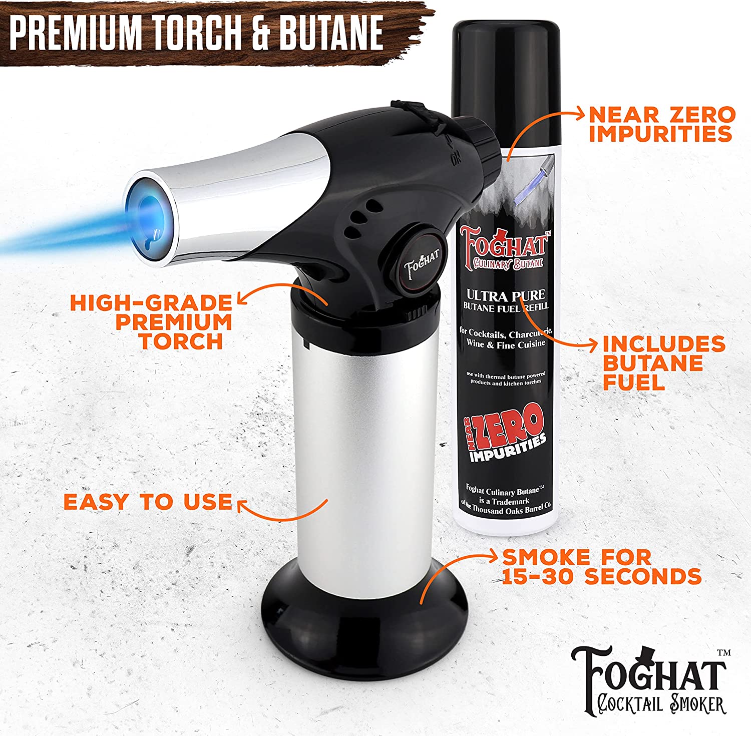 Foghat Cocktail Smoker Kit + Free #1 Bourbon Trek Trivia Game - BourbonTrek